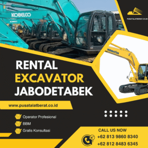 Harga Sewa Excavator Murah | Rental Excavator di Jabodetabek 2026