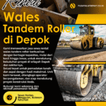 Harga Sewa Wales Tandem Roller Depok Maret 2026