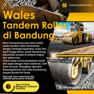 Sewa Wales Tandem Roller Bandung Per Jam 2026 Pool Terdekat