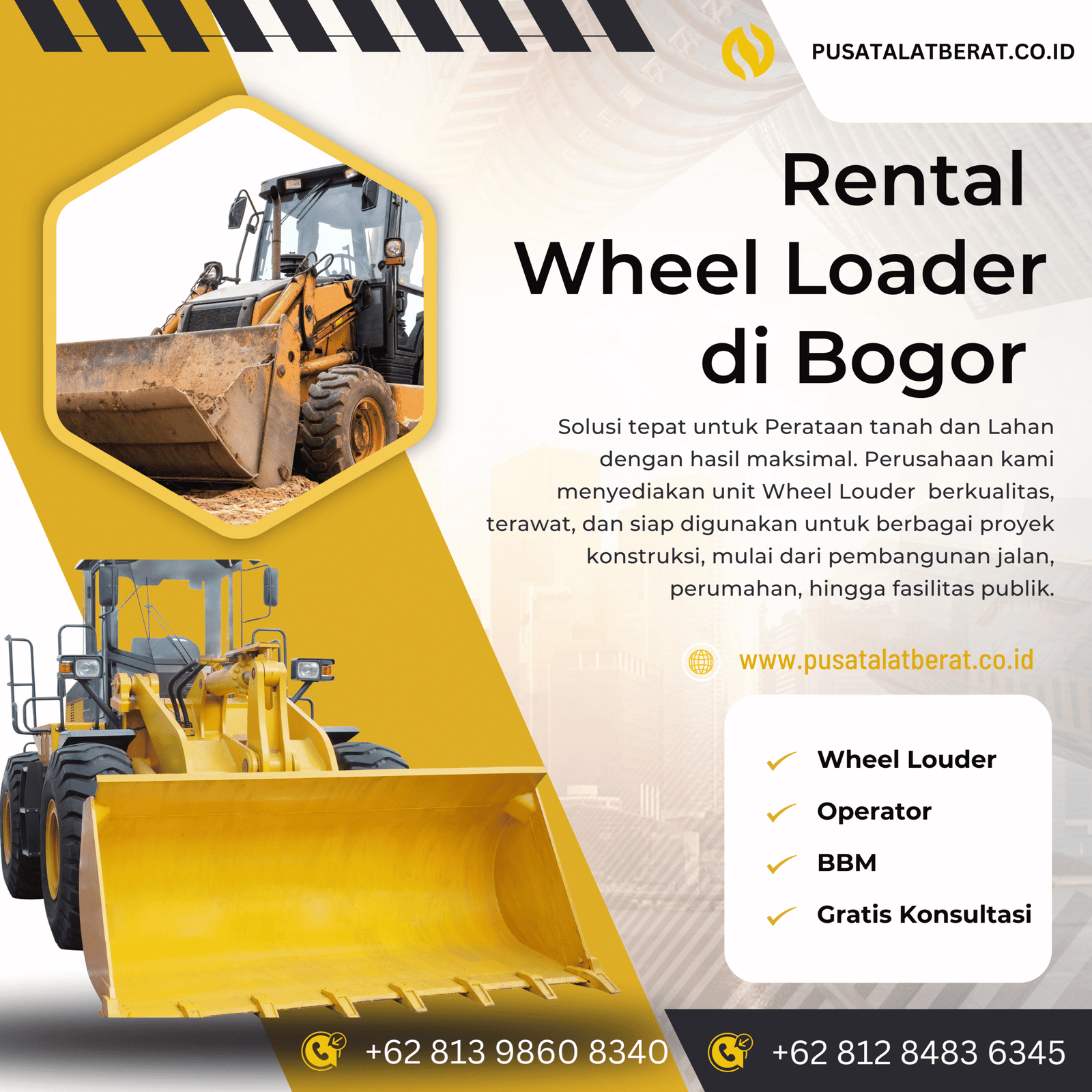 Sewa Wheel Louder Bogor Januari 2026 Pool Terdekat