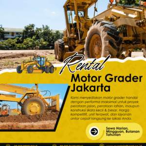 Harga Sewa Motor Grader Jakarta Januari 2026